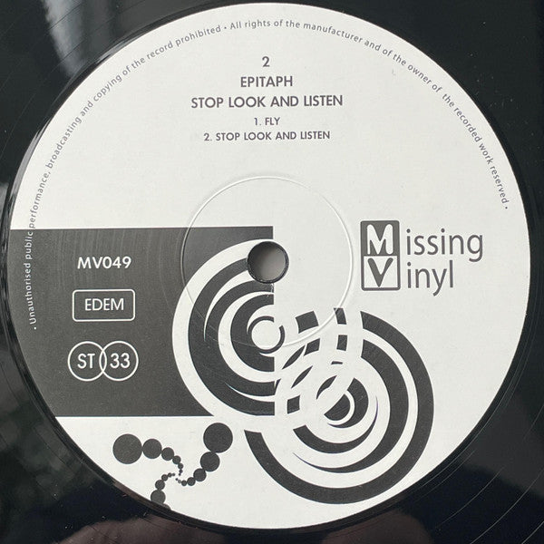 Stop Look And Listen (VINYL) | Mint (M) Mint (M)