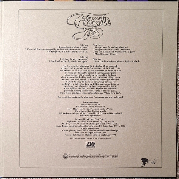 Fragile (2xVINYL) | Mint (M) Mint (M)