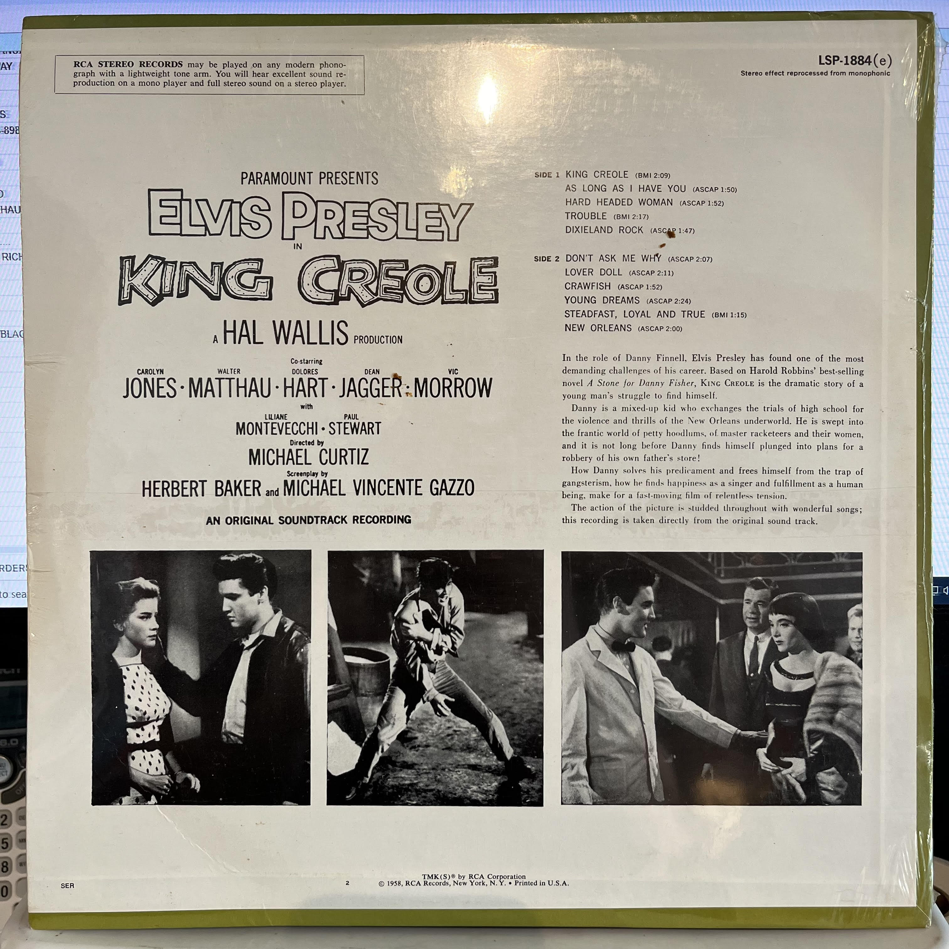 King Creole *1977/BLACK LABEL* | Mint (M) Near Mint (NM)