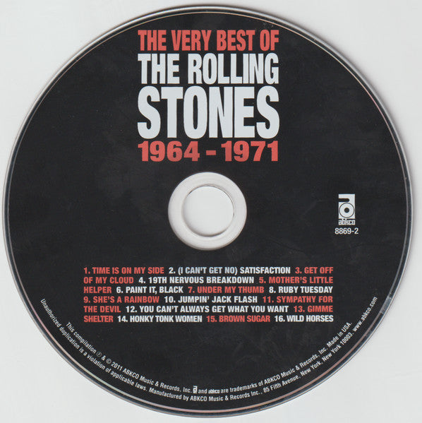 The Very Best Of The Rolling Stones 1964-1971 (CD) | Mint (M) Near Mint (NM)