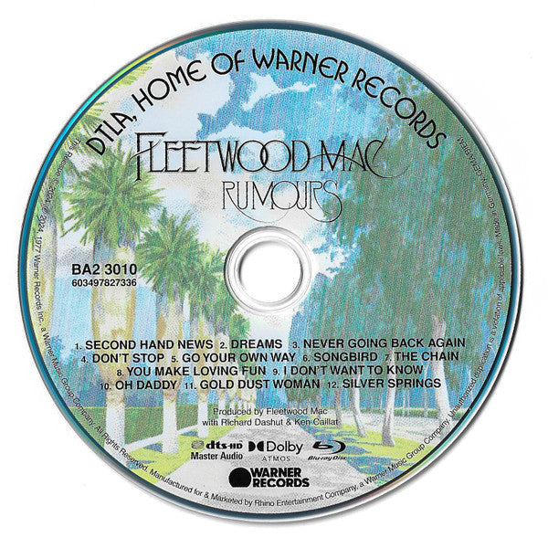 Rumours (BLU-RAY DISC) |