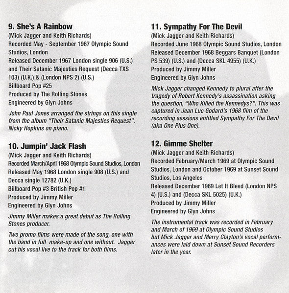 The Very Best Of The Rolling Stones 1964-1971 (CD) | Mint (M) Near Mint (NM)