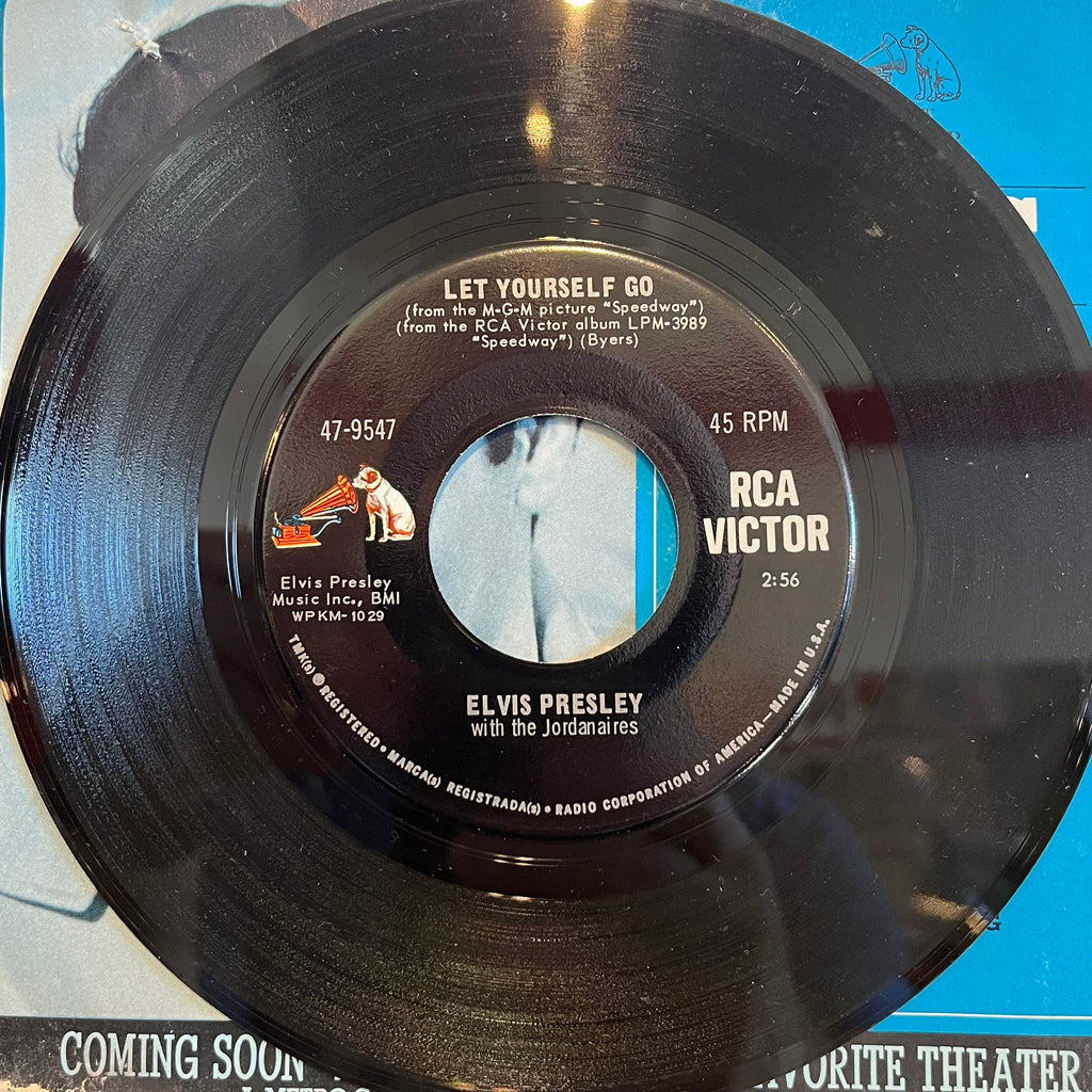 Elvis Presley - Your Time Hasn't Come Yet, Baby / Let Yourself Go | Excellent (EX) Very Good (VG)