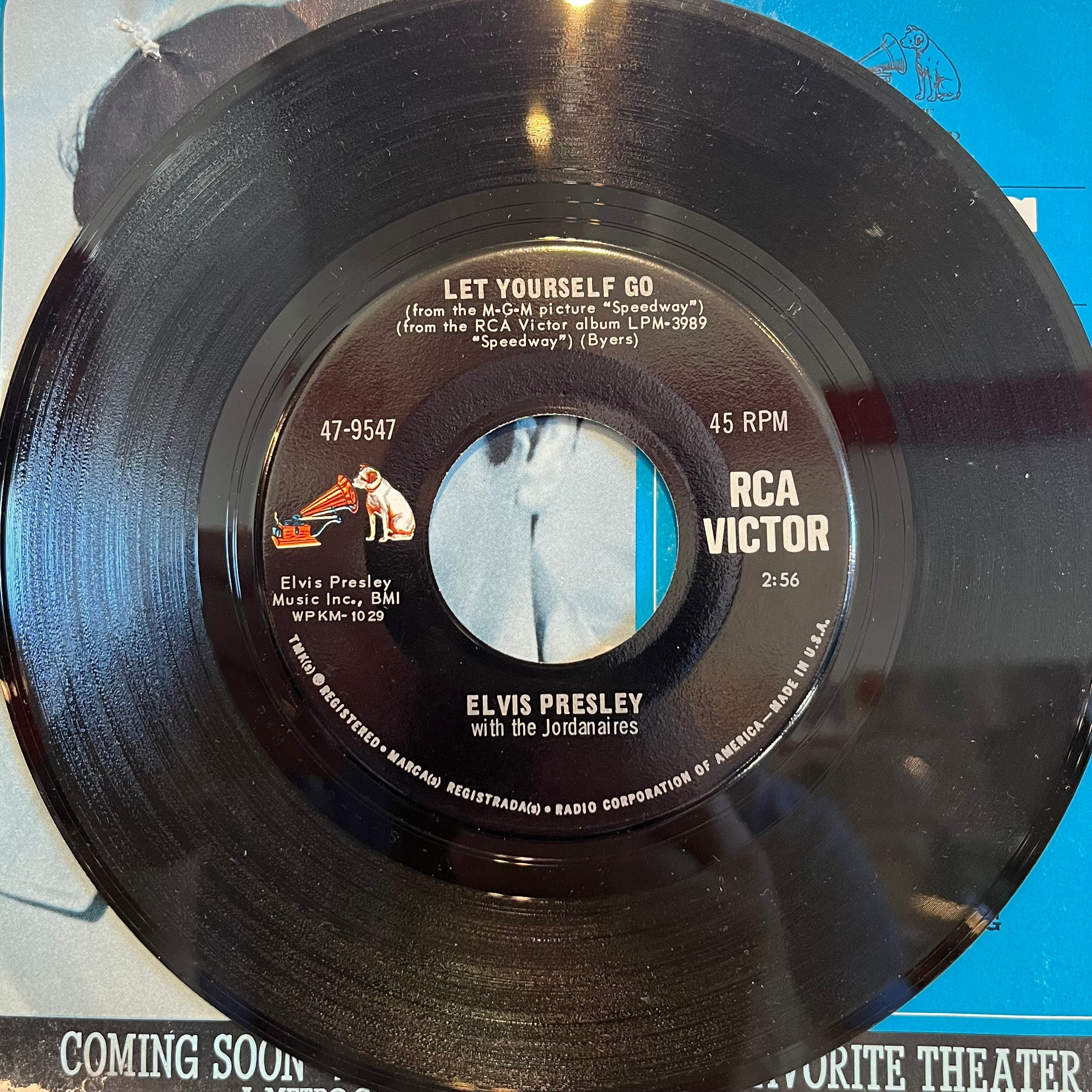 Elvis Presley - Your Time Hasn't Come Yet, Baby / Let Yourself Go | Excellent (EX) Very Good (VG)