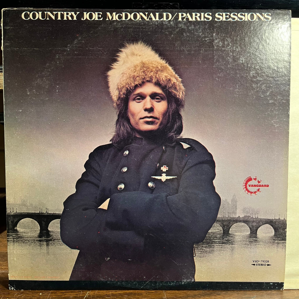 Country Joe McDonald - Paris Sessions (VINYL) | Excellent+ (EX+) Excellent (EX)