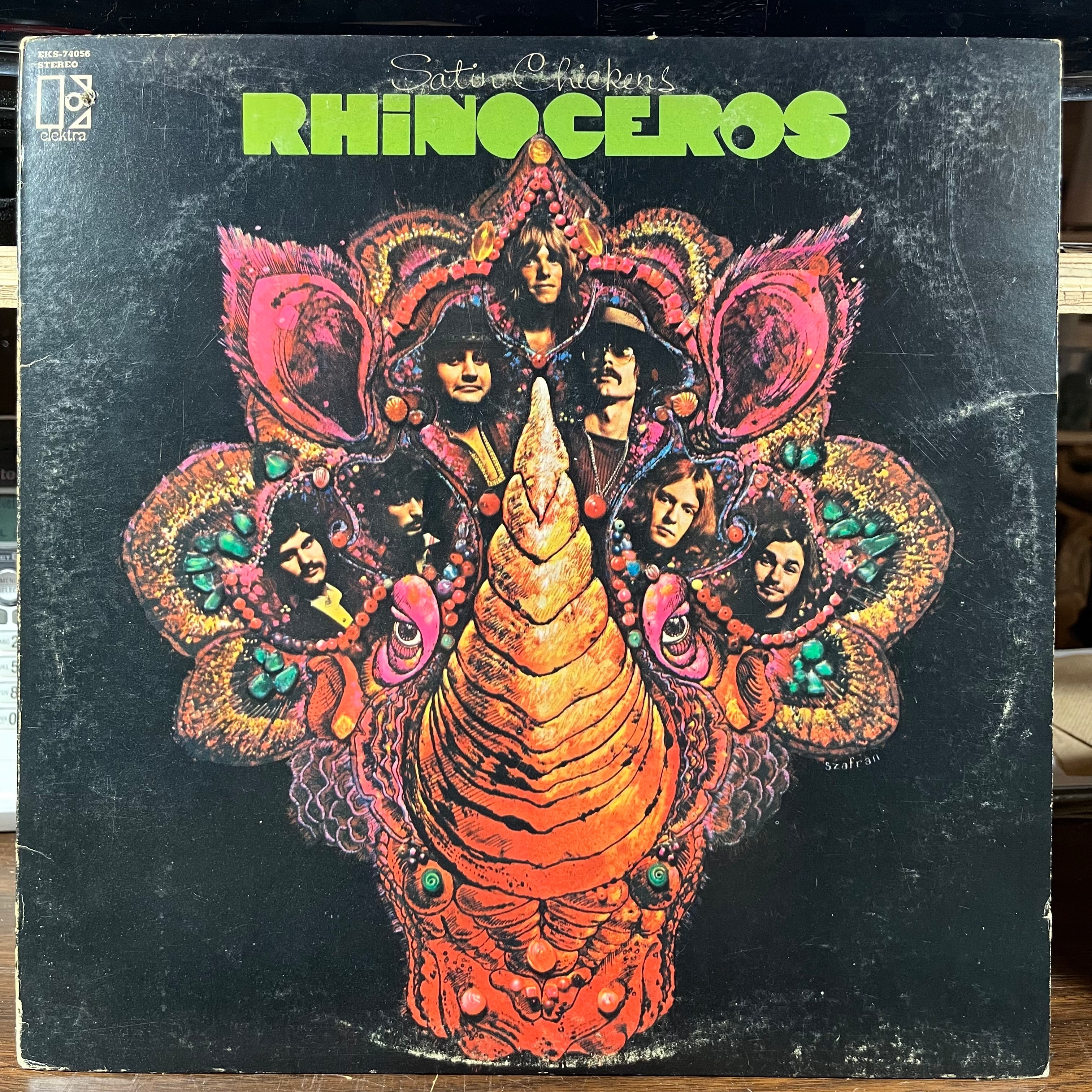 Rhinoceros (2) - Satin Chickens (VINYL) | Excellent+ (EX+) Very Good (VG)