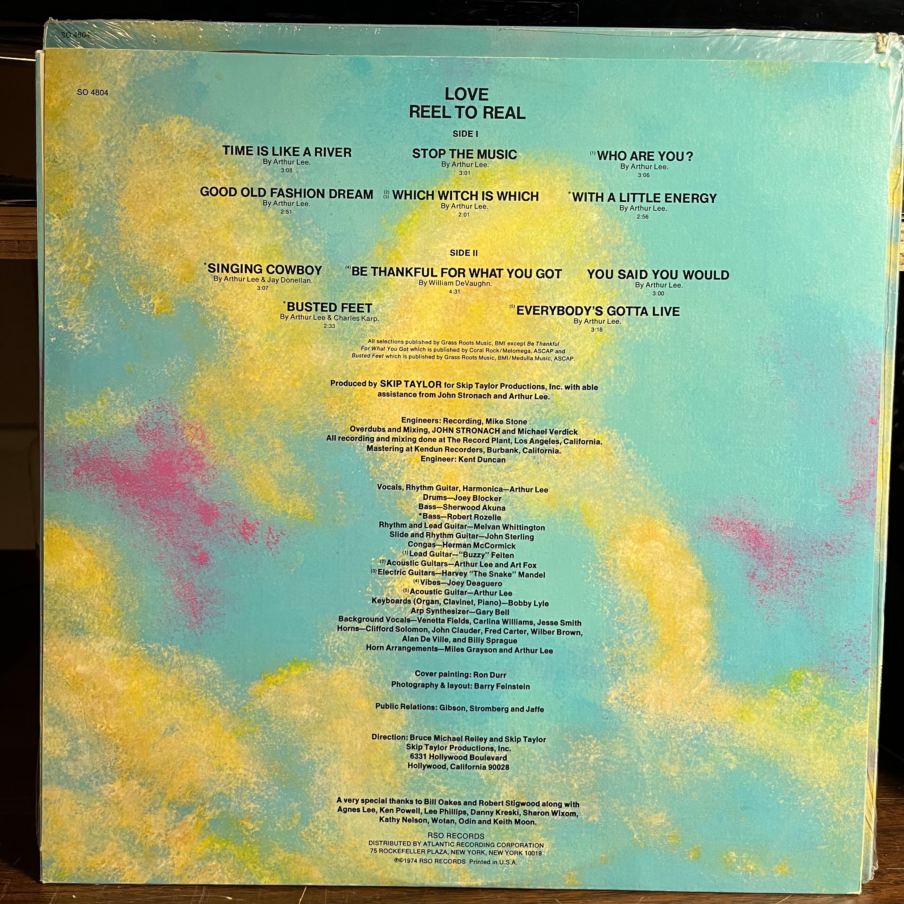Love - Reel-To-Real (VINYL) | Excellent+ (EX+) Near Mint (NM)