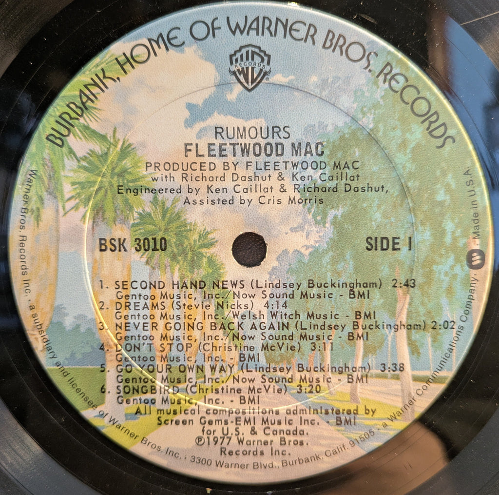 Fleetwood Mac - Rumours (VINYL) | Excellent+ (EX+) Excellent+ (EX+)