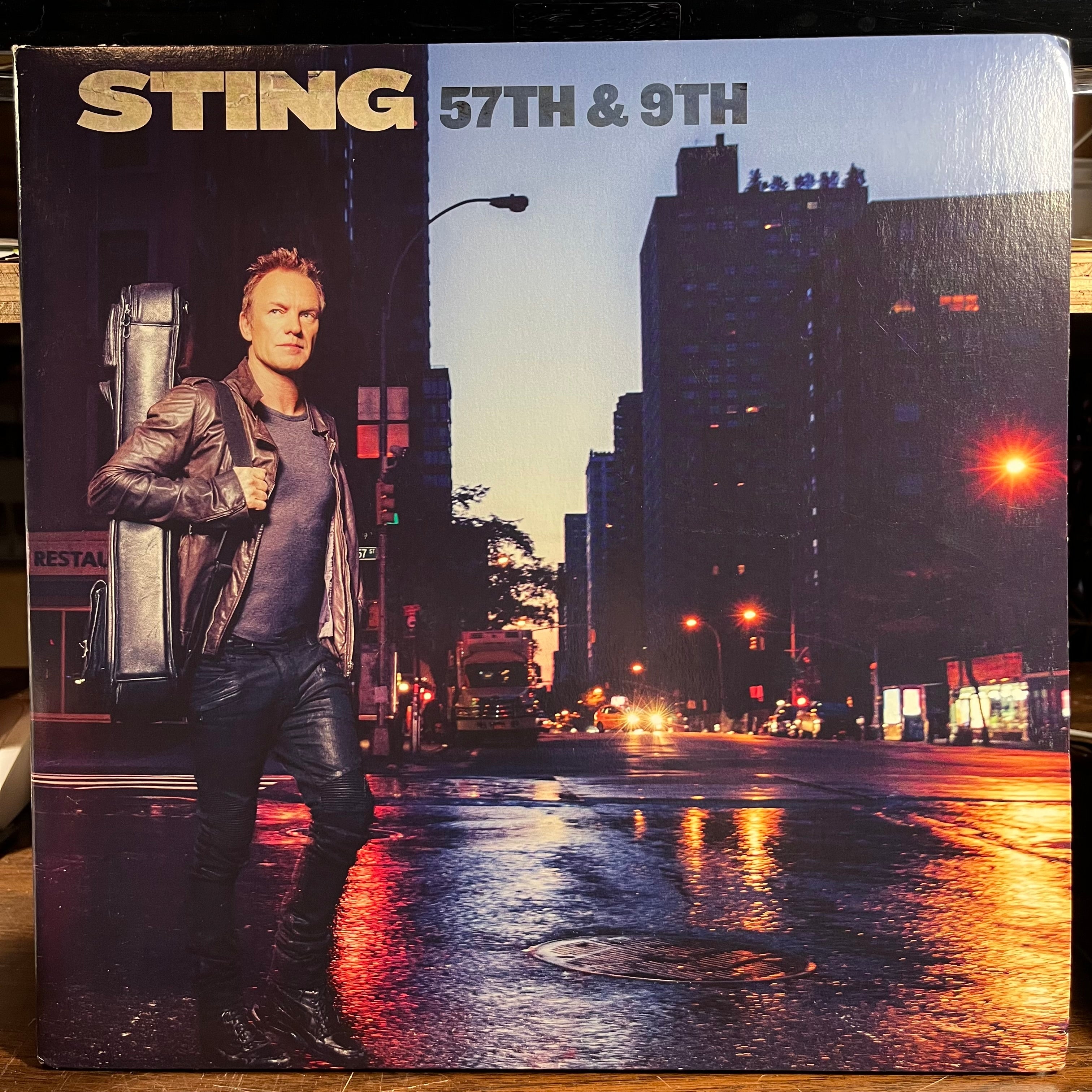 Sting - 57th & 9th (VINYL) | Excellent+ (EX+) Near Mint- (NM-)