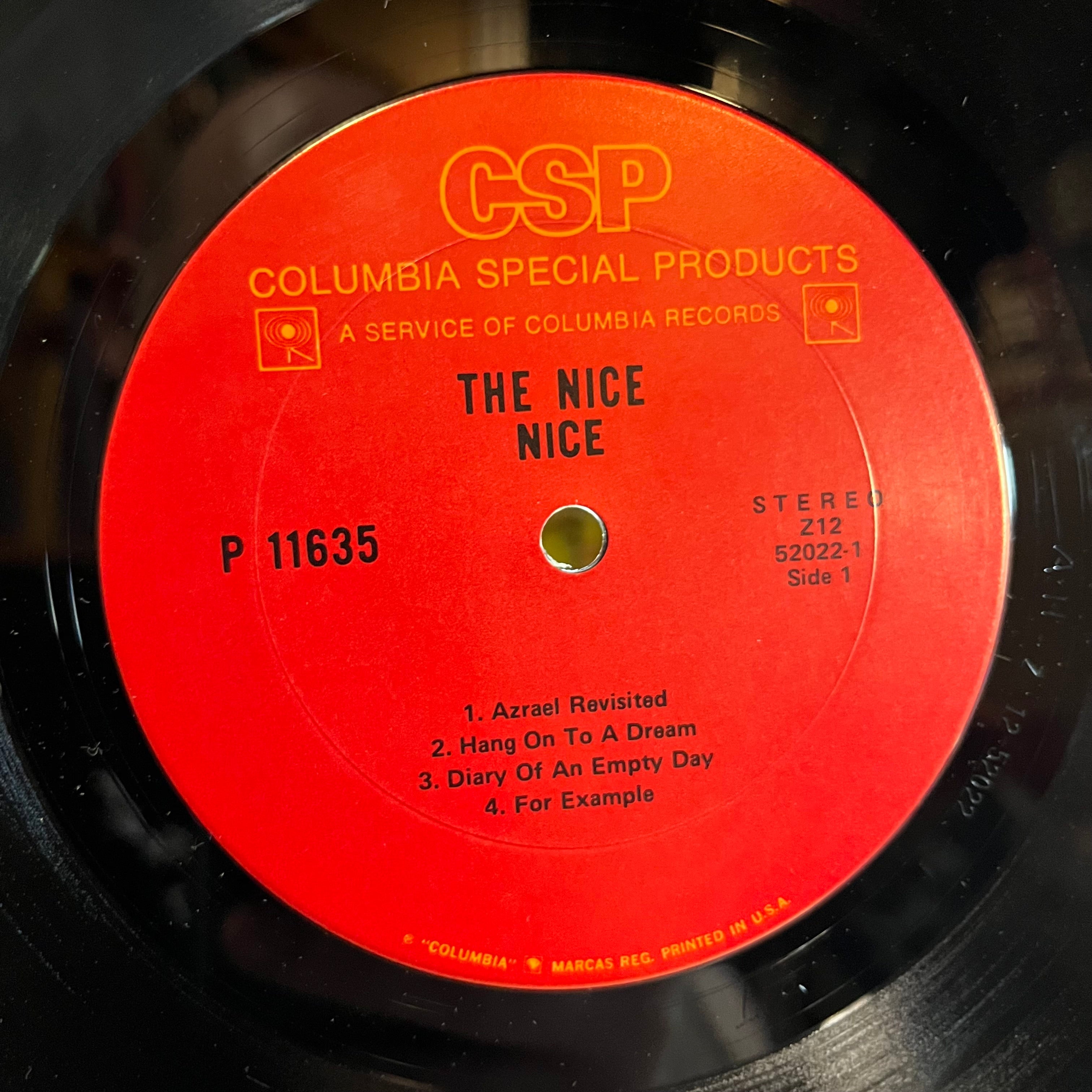 The Nice - Nice (VINYL) | Excellent+ (EX+) Excellent (EX)