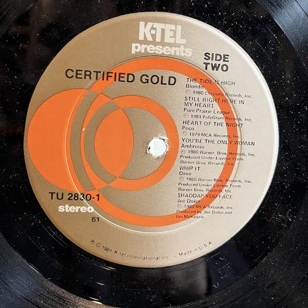 Various - Certified Gold (2xVINYL) | Excellent+ (EX+) Excellent (EX)