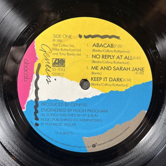 Genesis - Abacab (VINYL) | Excellent+ (EX+) Excellent (EX)
