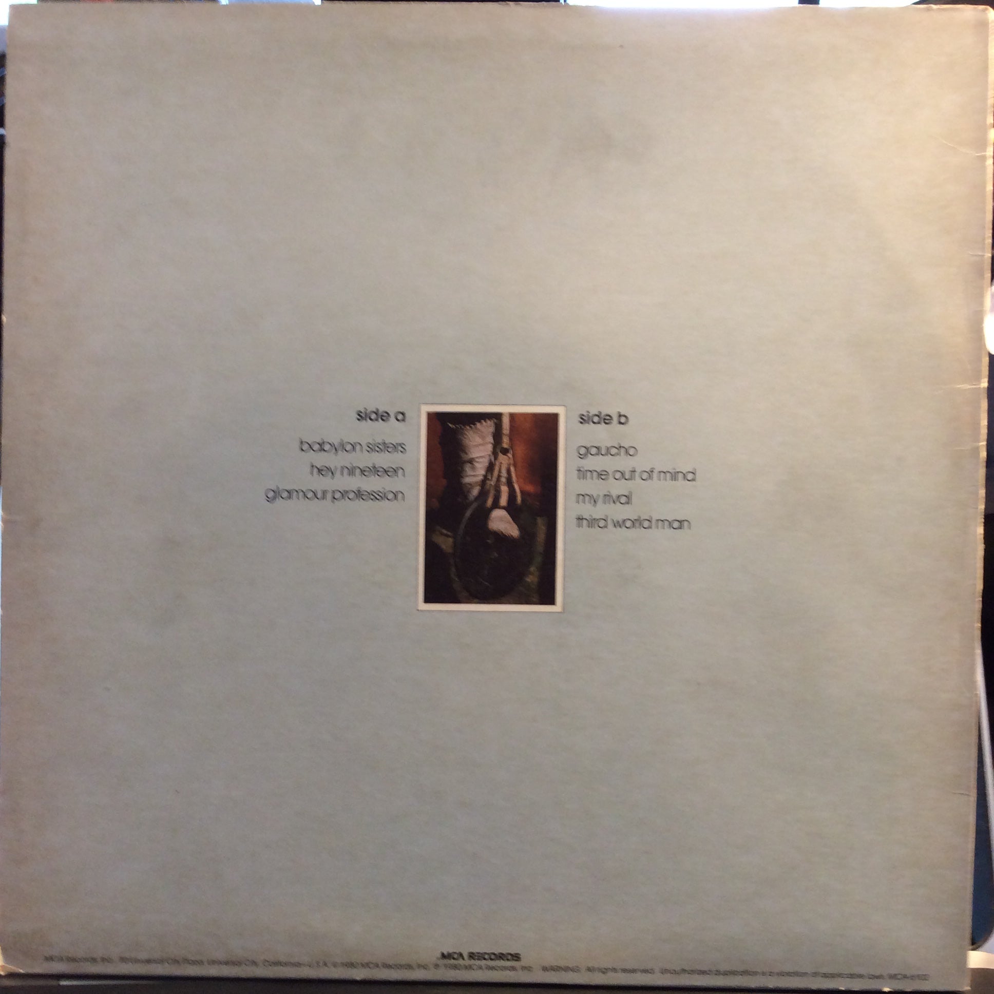 Steely Dan - Gaucho (VINYL) | Excellent+ (EX+) Very Good Plus Plus (VG++)