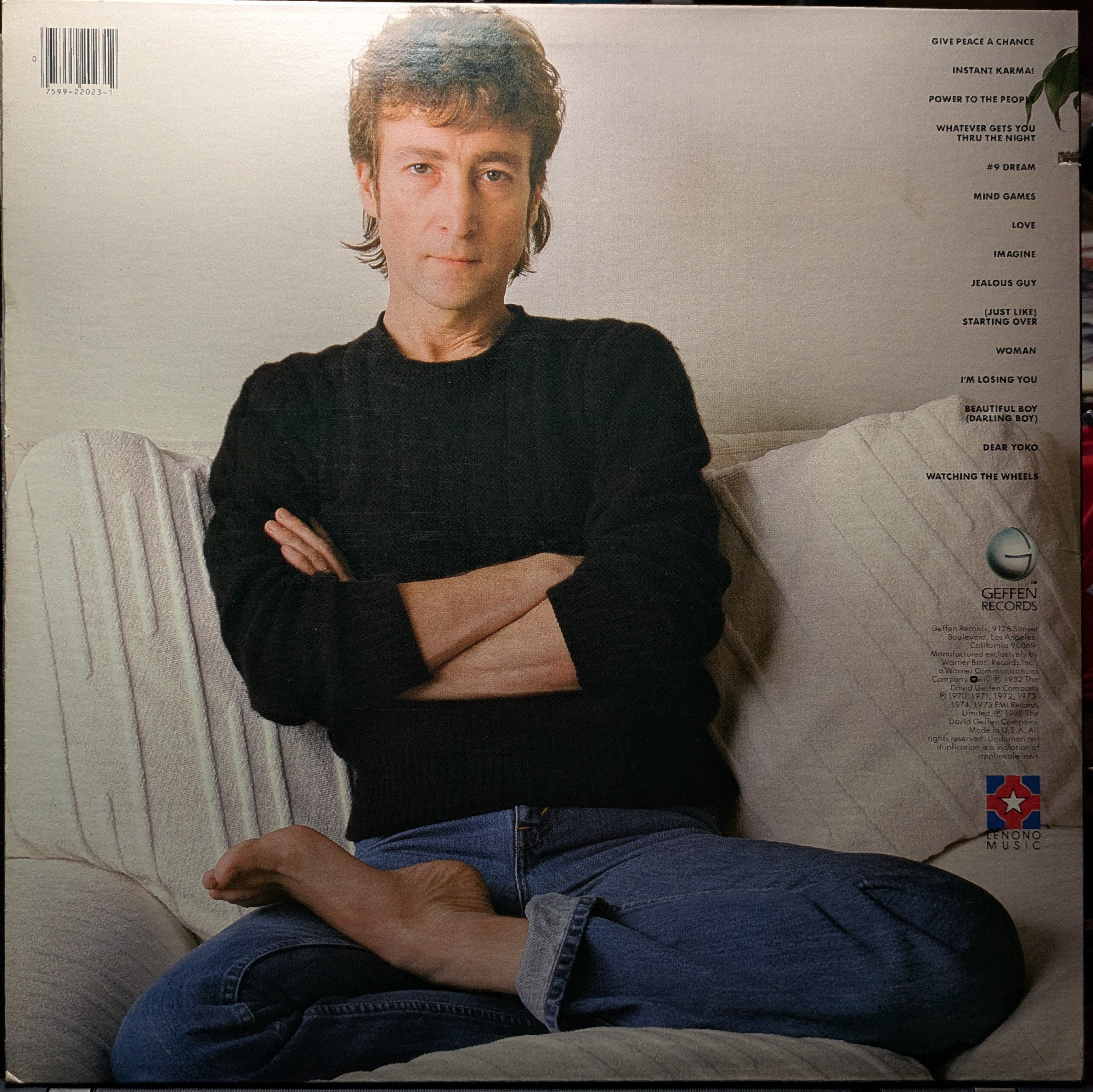 John Lennon - The John Lennon Collection (VINYL) | Excellent+ (EX+) Excellent (EX)
