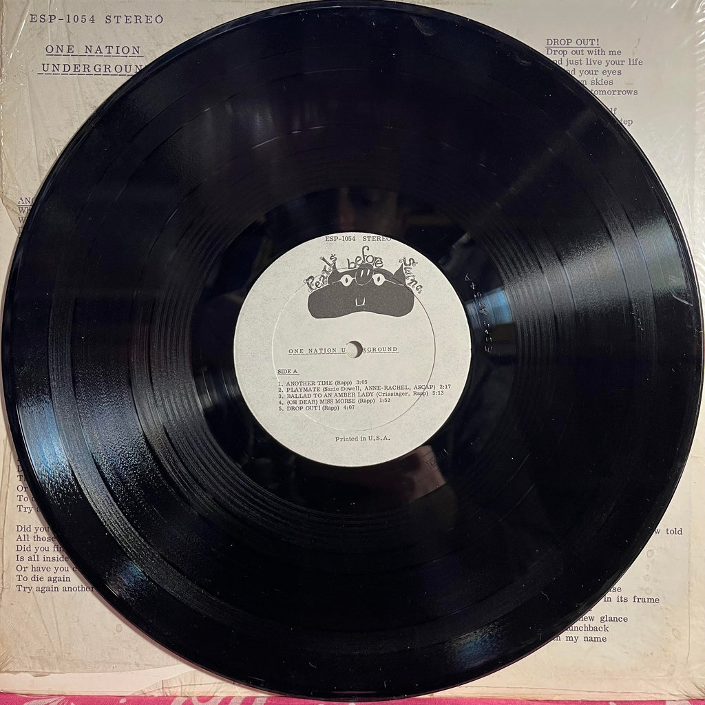 One Nation Underground *SHRINK/STEREO* | Excellent (EX) Excellent (EX)