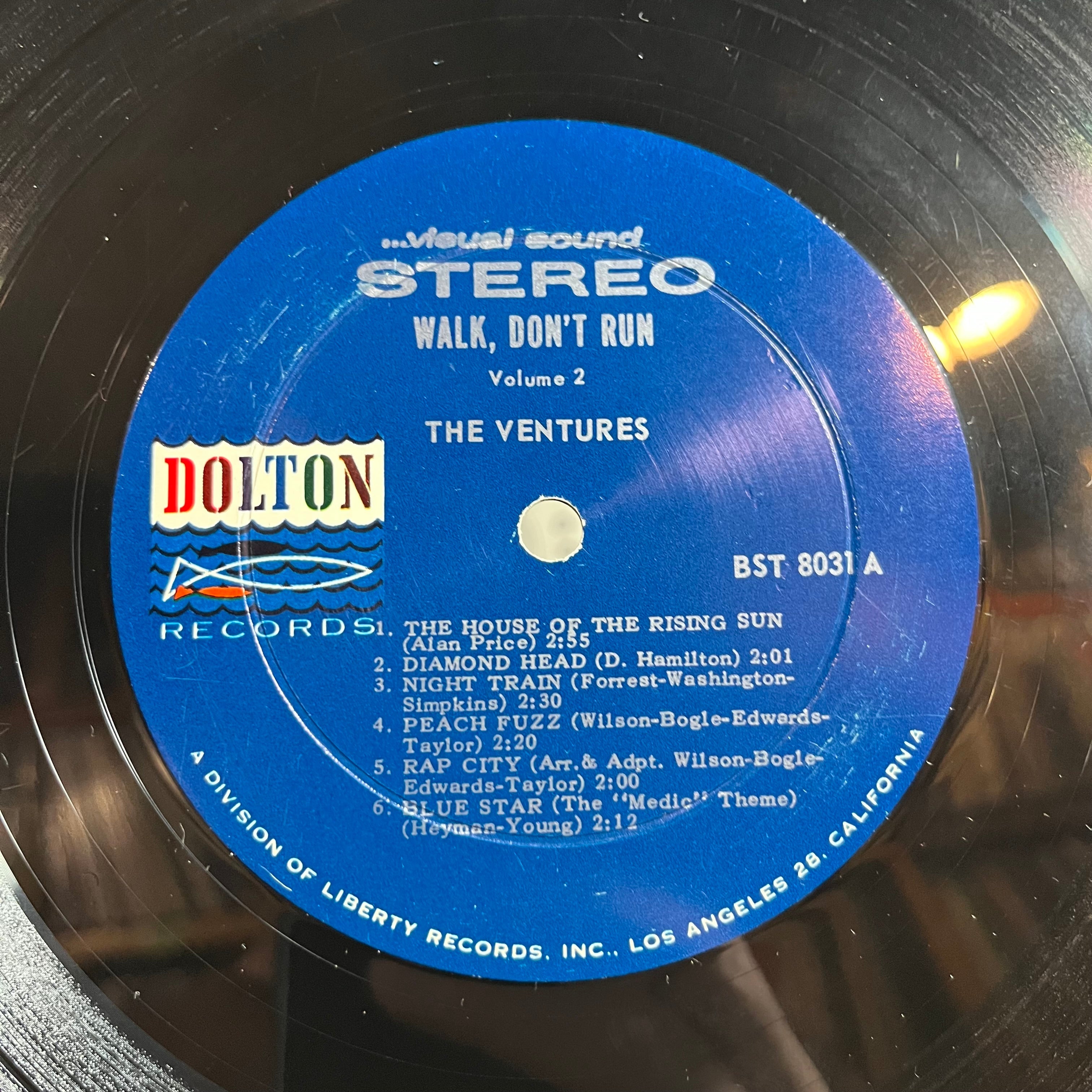 Walk, Don't Run Vol. 2 (VINYL) | Excellent+ (EX+) Excellent (EX)