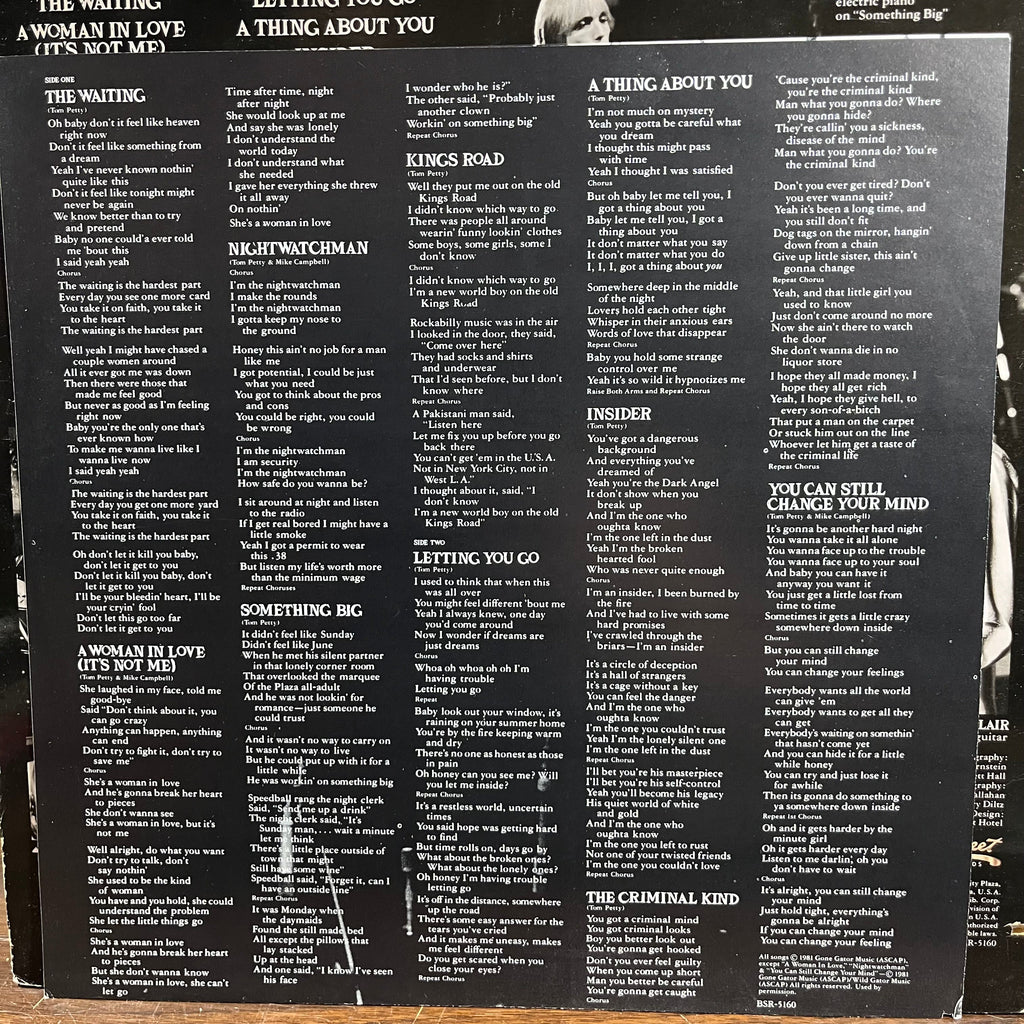 Tom Petty And The Heartbreakers - Hard Promises (VINYL) | Excellent+ (EX+) Excellent+ (EX+)