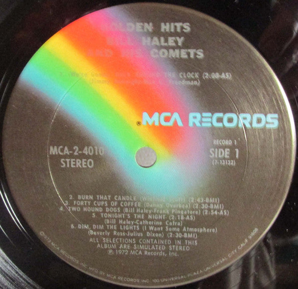 Bill Haley And His Comets - Golden Hits *CLUB EDITION* | Excellent (EX) Near Mint (NM)