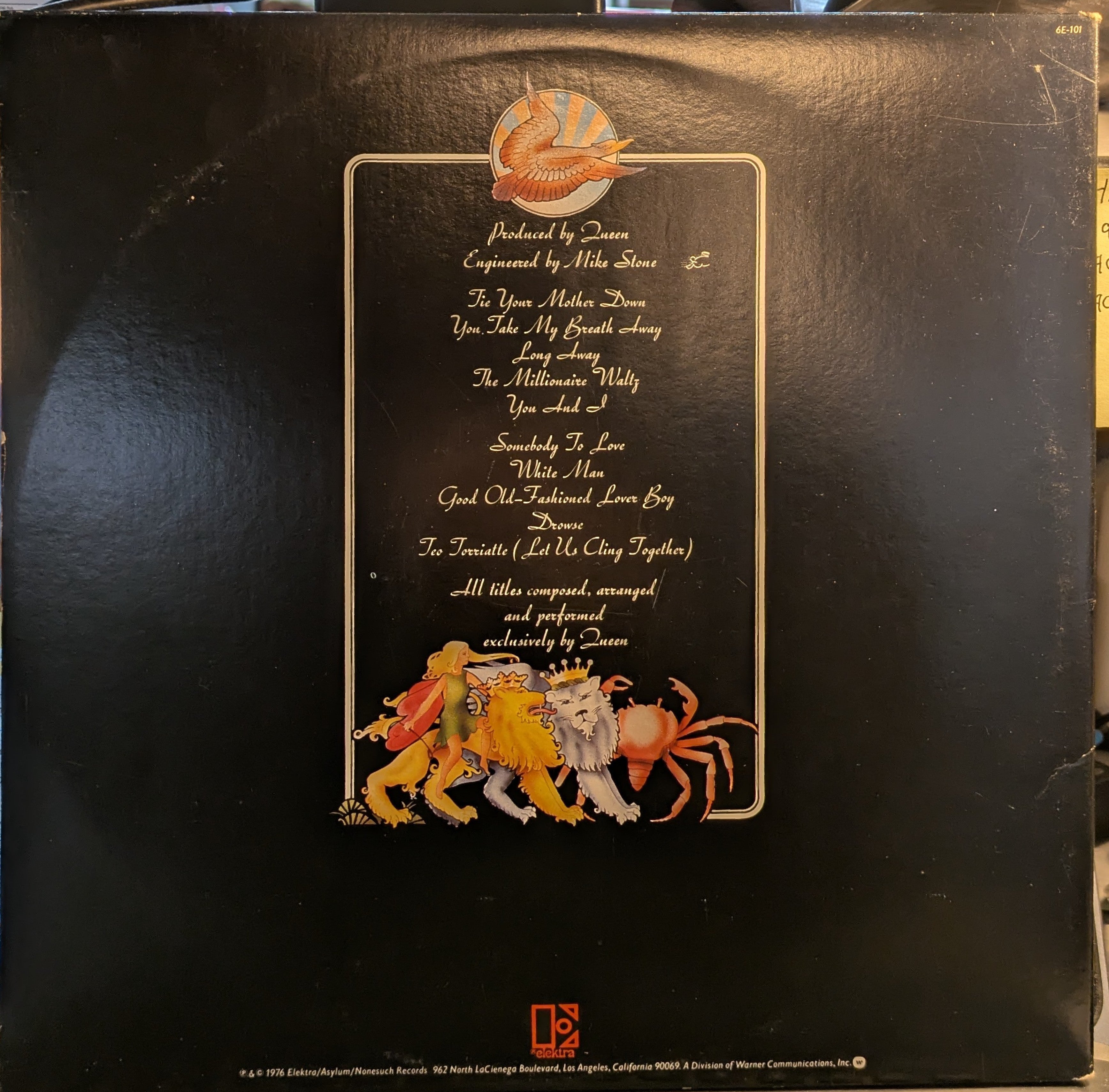 Queen - A Day At The Races (VINYL) | Excellent+ (EX+) Excellent+ (EX+)