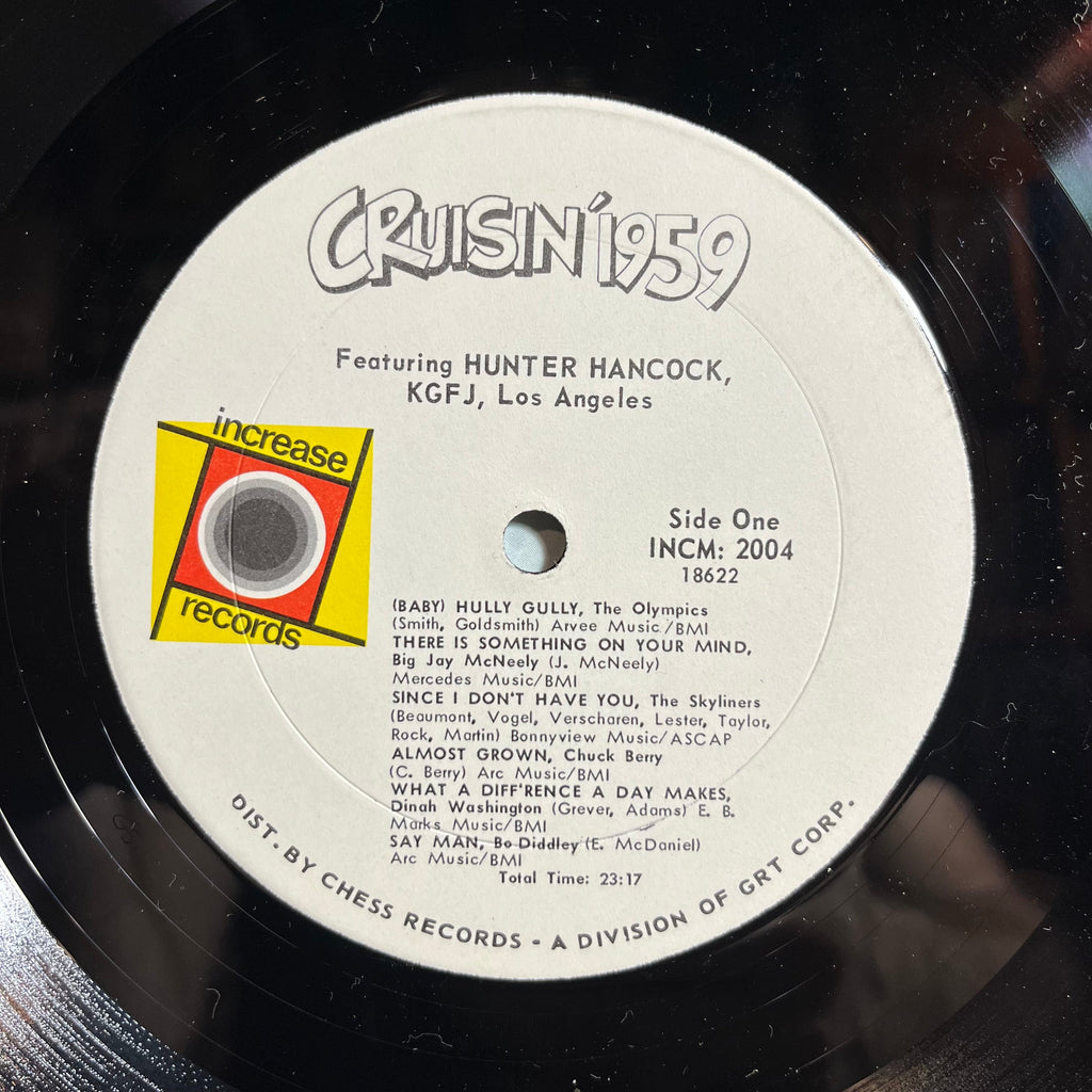 Various - Cruisin' 1959 (VINYL) | Excellent+ (EX+) Excellent (EX)