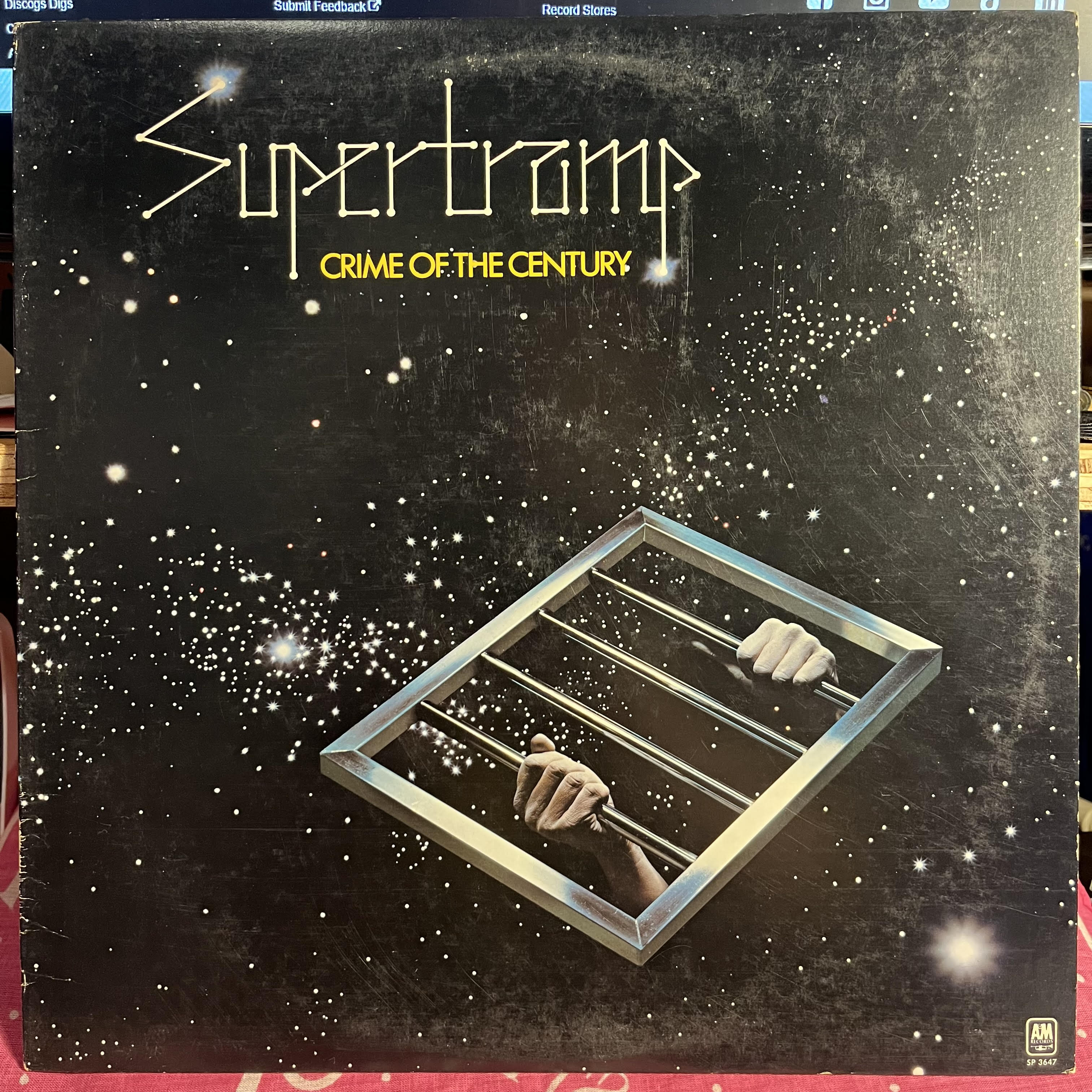 Supertramp - Crime Of The Century *ELECTROSOUND* | Excellent (EX) Excellent (EX)