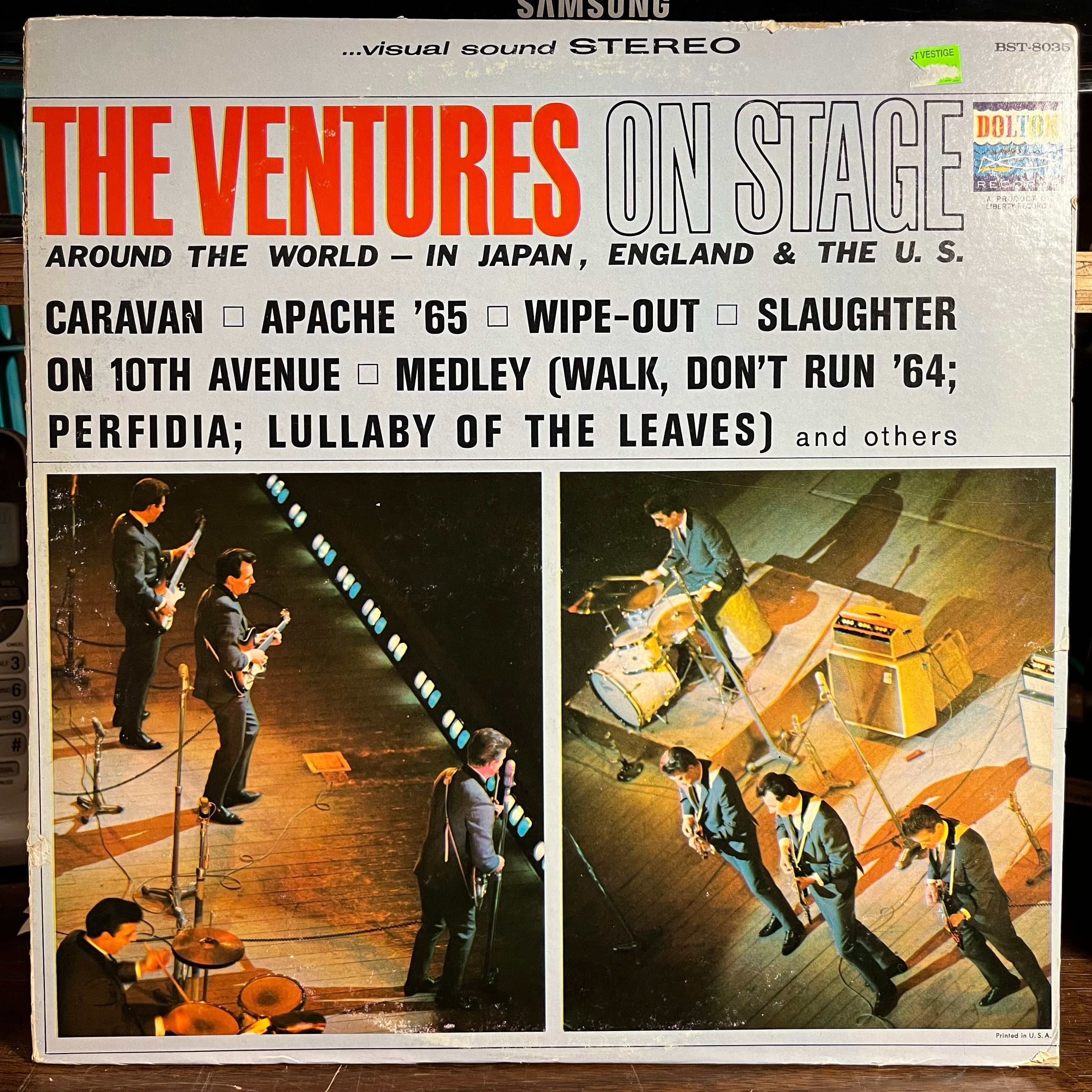The Ventures - On Stage (VINYL) | Excellent+ (EX+) Very Good Plus (VG+)