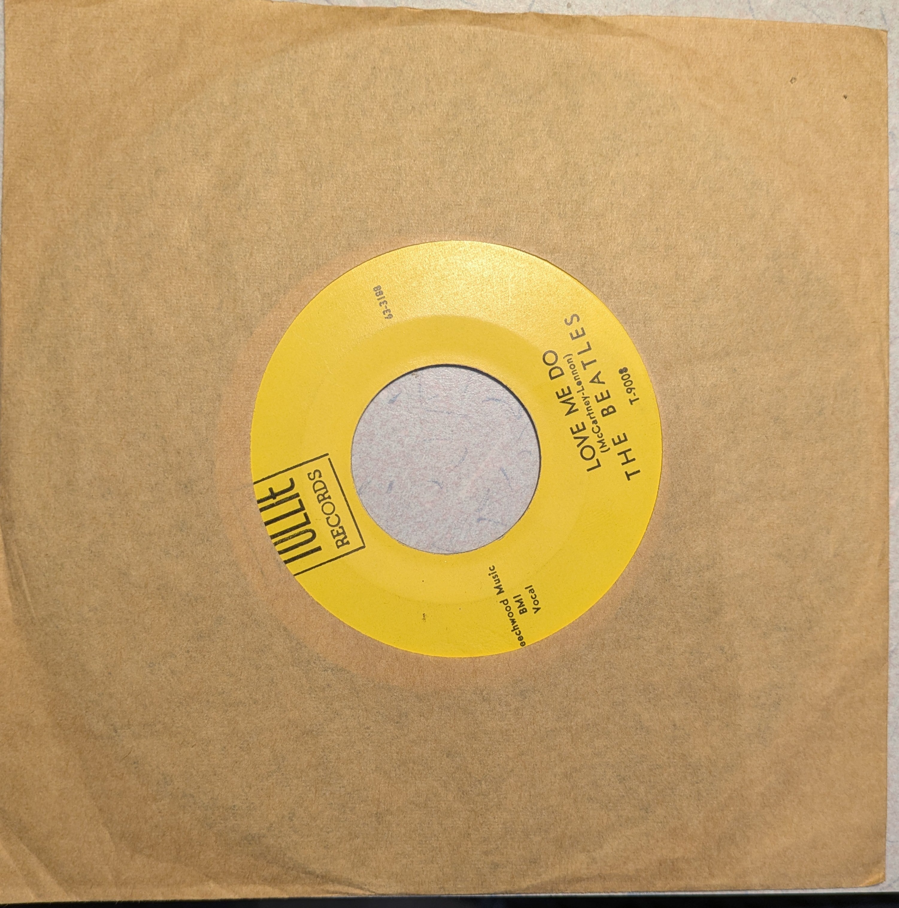 The Beatles - Love Me Do (7" VINYL) | Excellent+ (EX+) Generic