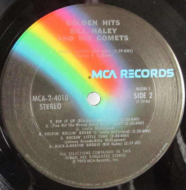 Bill Haley And His Comets - Golden Hits *CLUB EDITION* | Excellent (EX) Near Mint (NM)