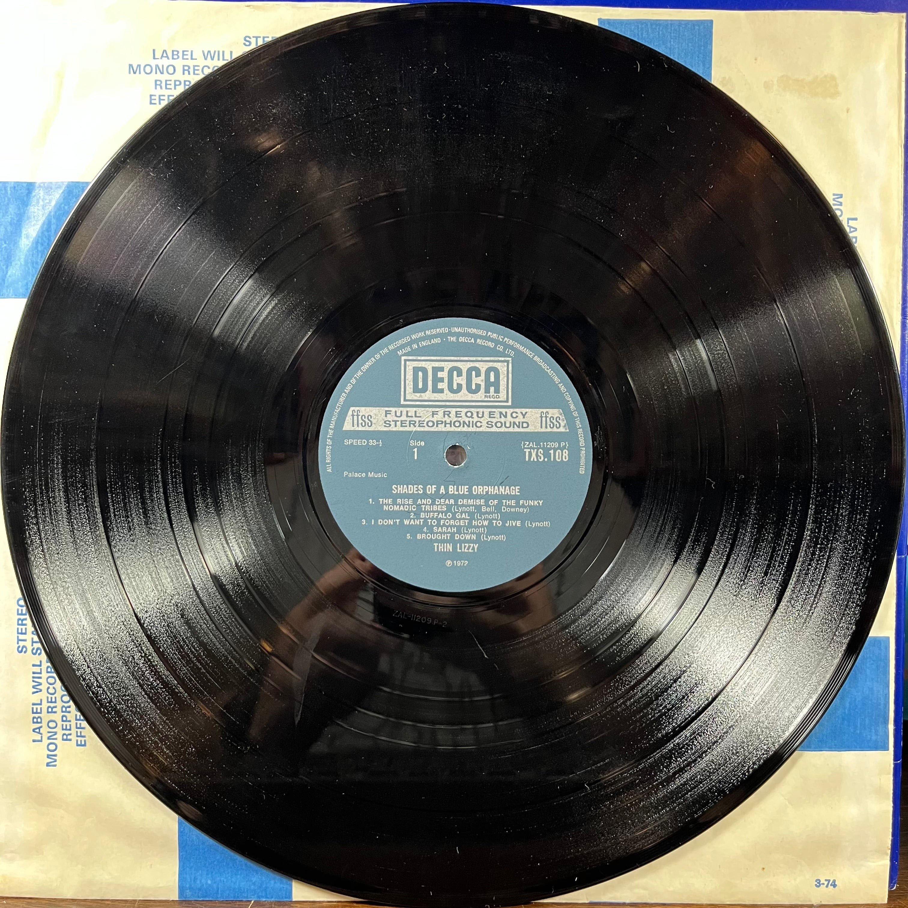 Thin Lizzy - Shades Of A Blue Orphanage (VINYL) | Excellent+ (EX+)