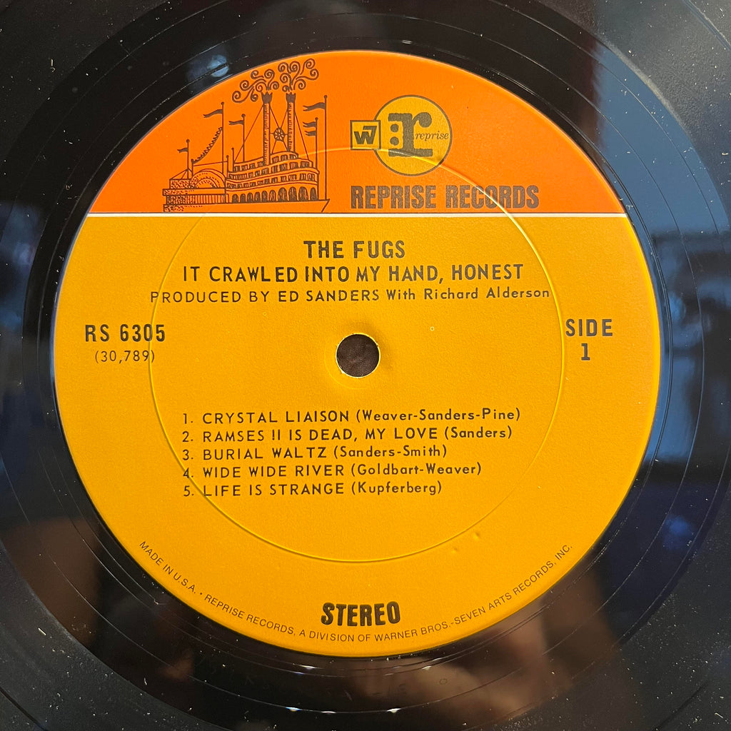 The Fugs - It Crawled Into My Hand, Honest *PITMAN* | Excellent (EX) Excellent (EX)