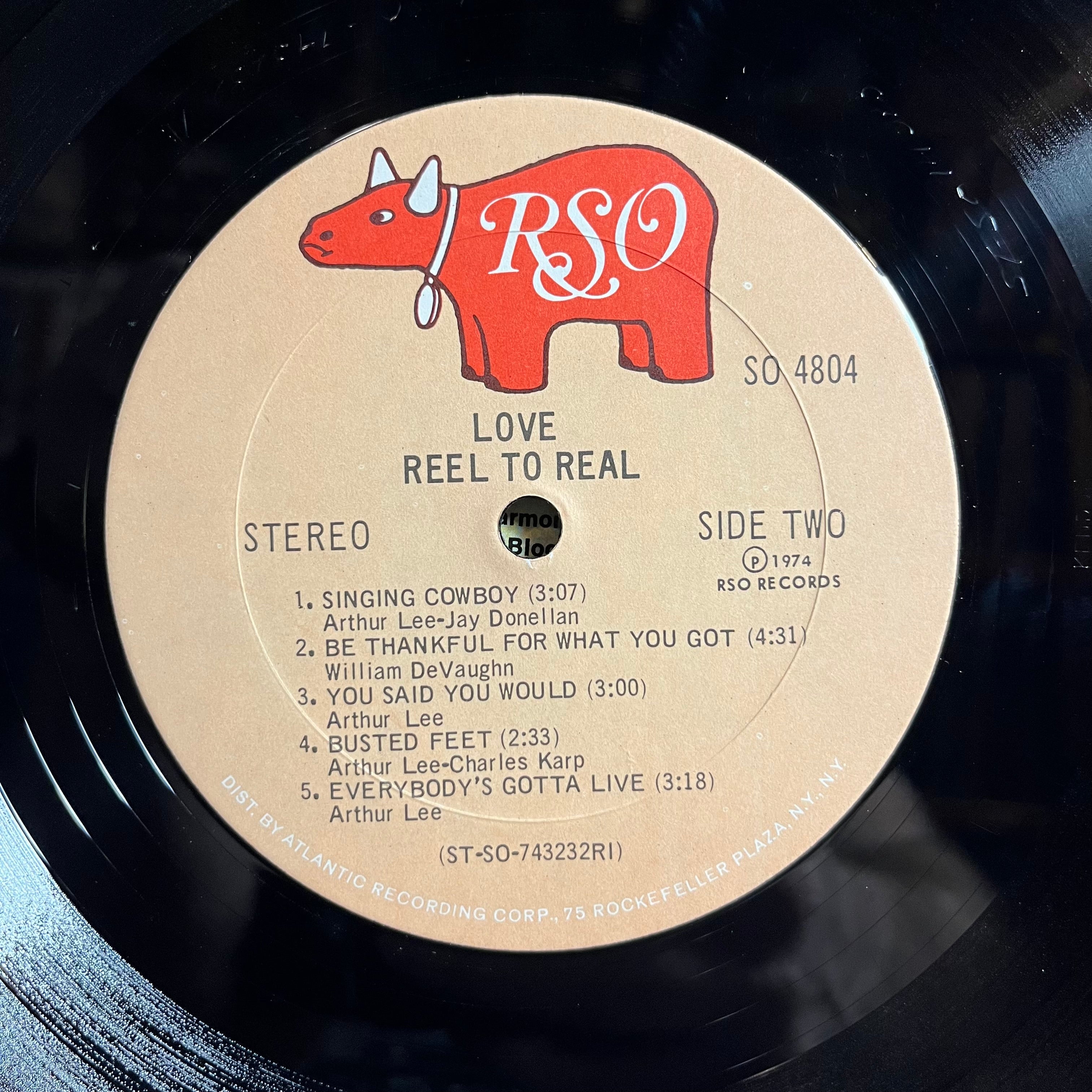 Love - Reel-To-Real (VINYL) | Excellent+ (EX+) Near Mint (NM)