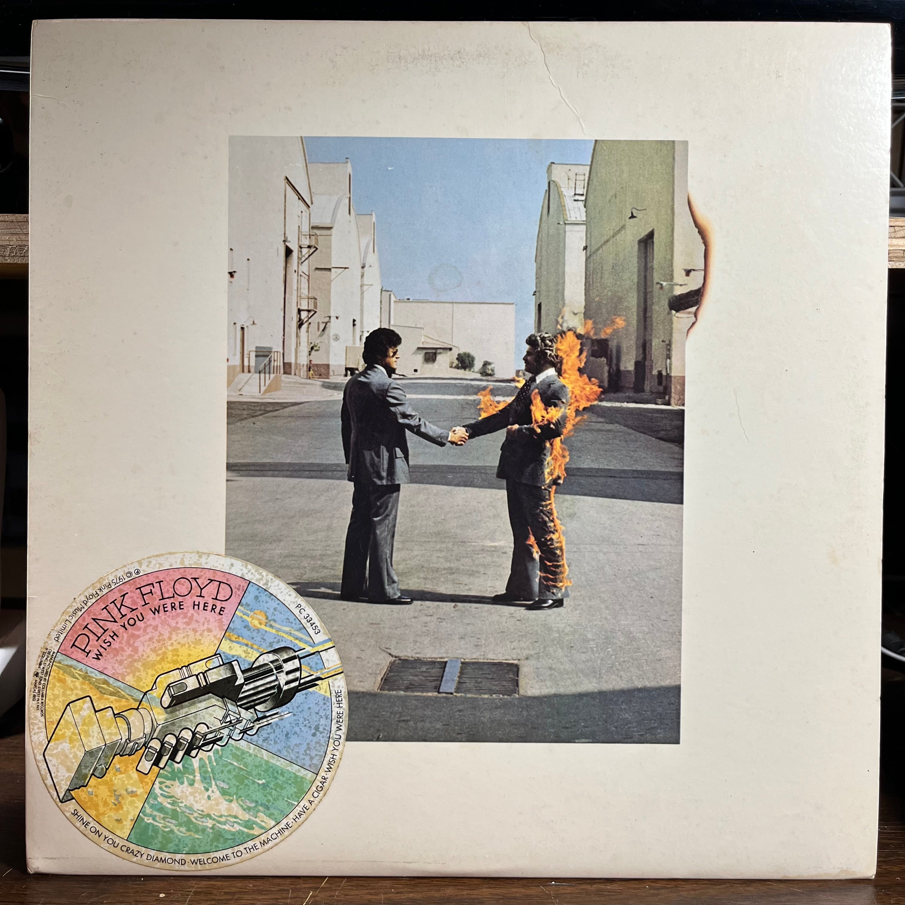 Pink Floyd - Wish You Were Here (VINYL) | Excellent+ (EX+) Excellent (EX)
