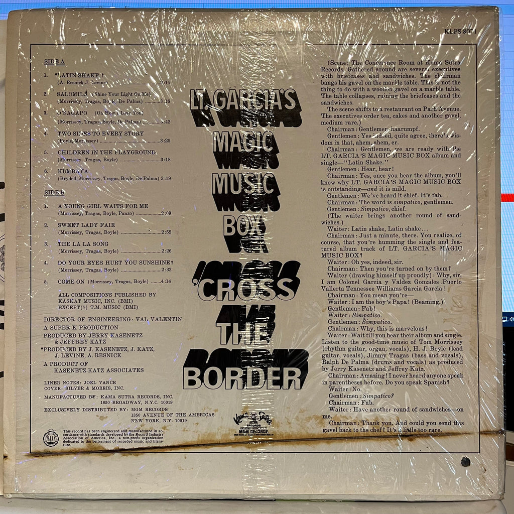 'Cross The Border | Excellent (EX) Very Good Plus (VG+)