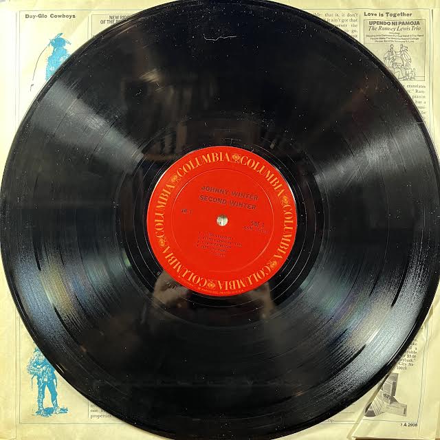 Johnny Winter - Second Winter (2xVINYL) | Excellent+ (EX+) Very Good Plus (VG+)