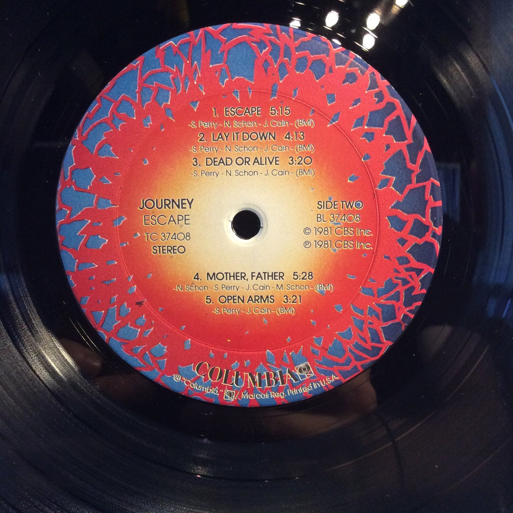 Journey - Escape (VINYL) | Excellent+ (EX+) Excellent+ (EX+)