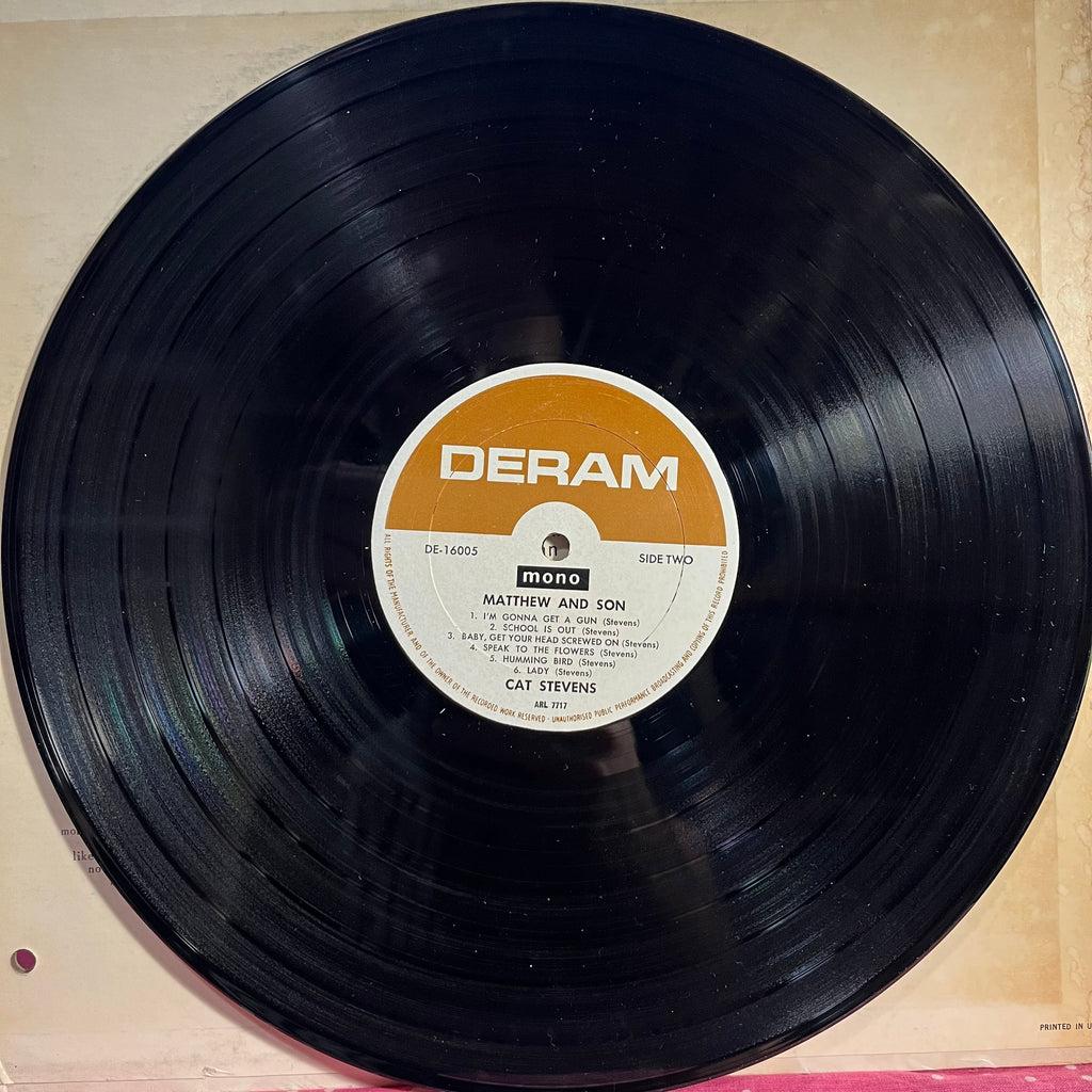 Cat Stevens - Matthew & Son *MONO* | Excellent (EX) Very Good Plus (VG+)