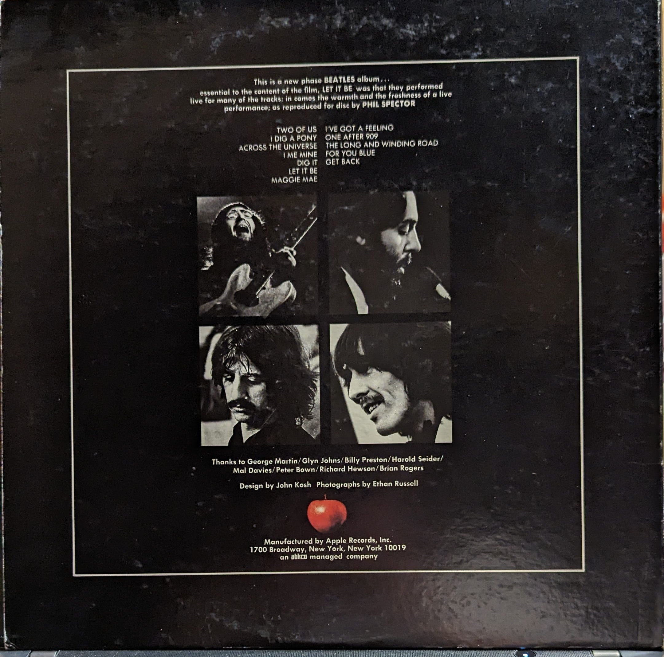 The Beatles - Let It Be *LA PRESS* | Excellent (EX) Excellent (EX)