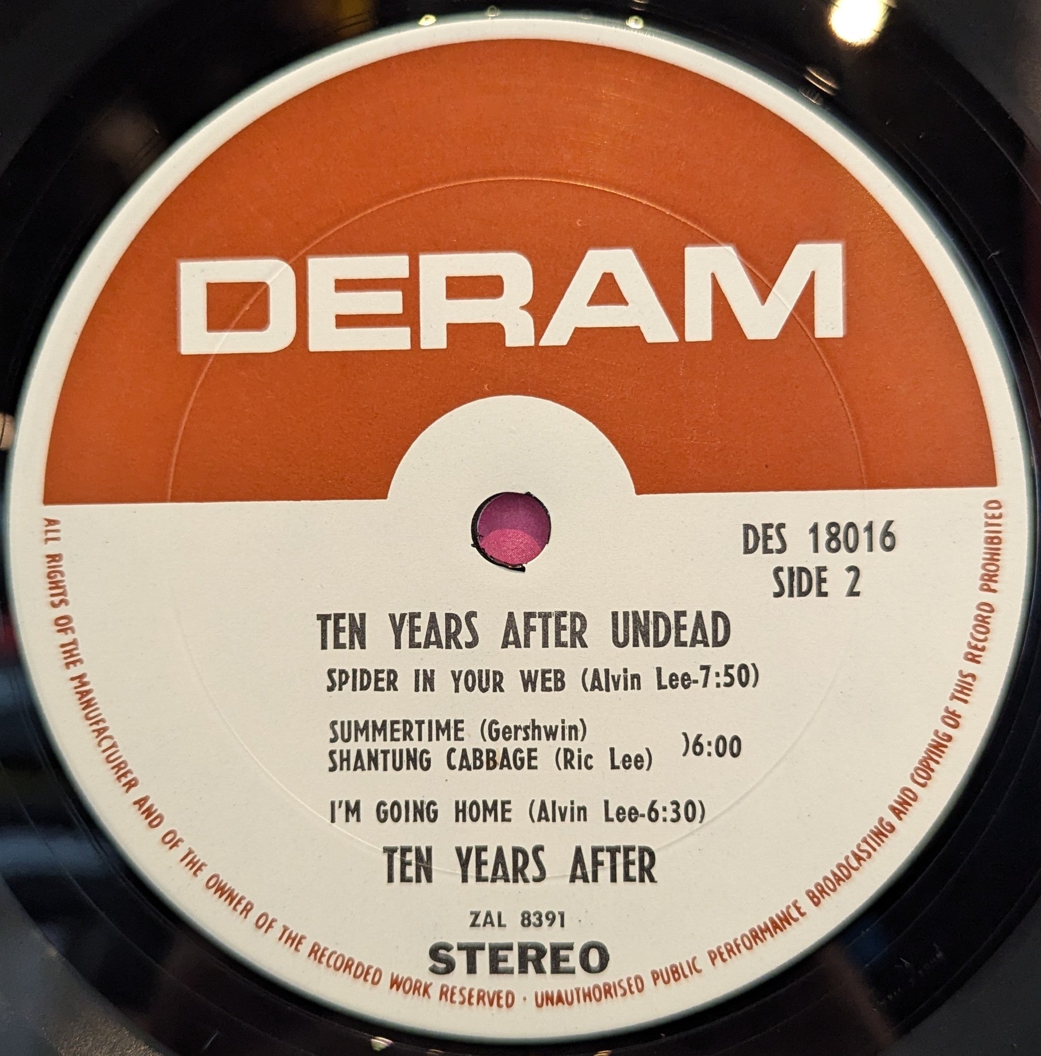 Ten Years After - Undead *REPRESS* | Excellent (EX) Very Good Plus (VG+)