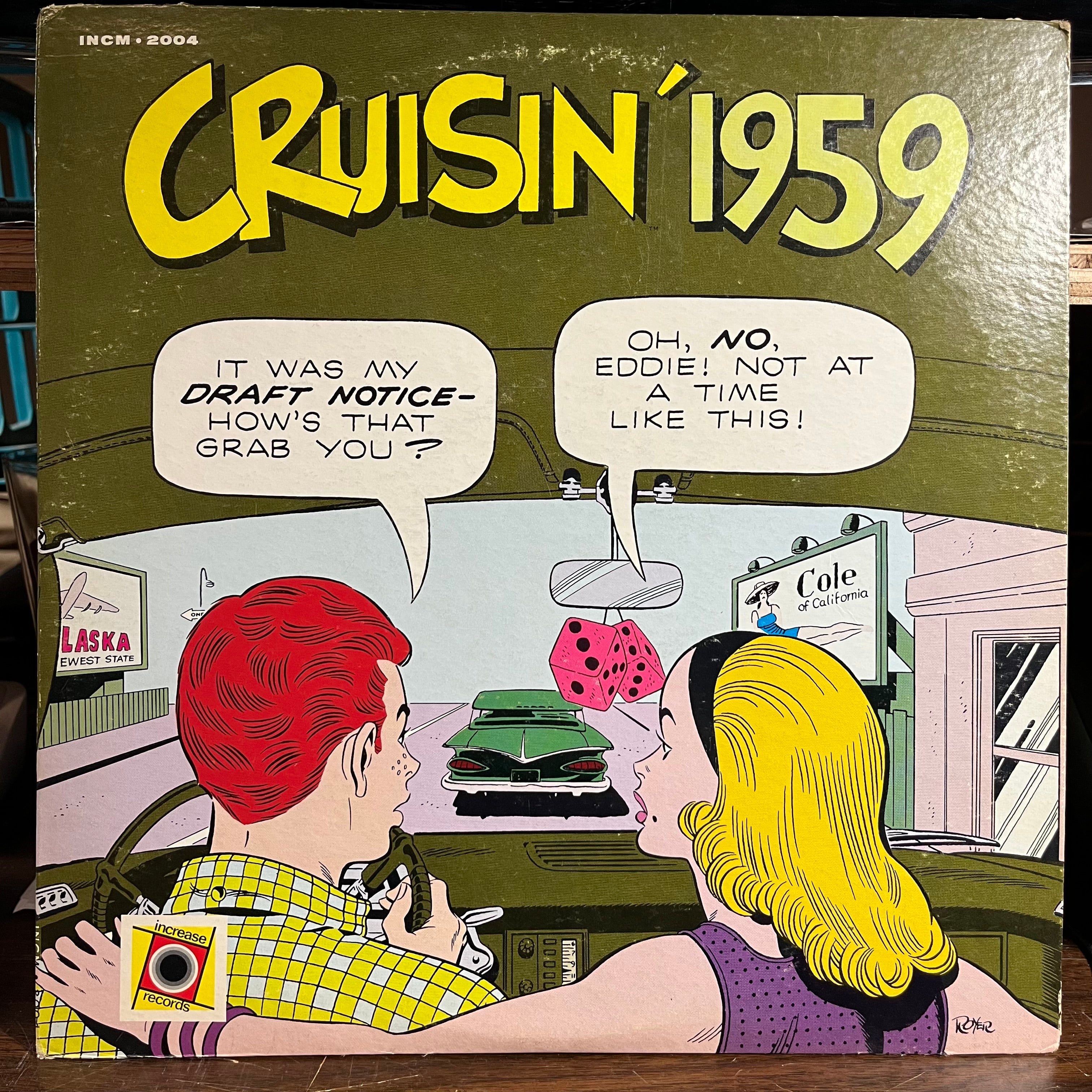Various - Cruisin' 1959 (VINYL) | Excellent+ (EX+) Excellent (EX)