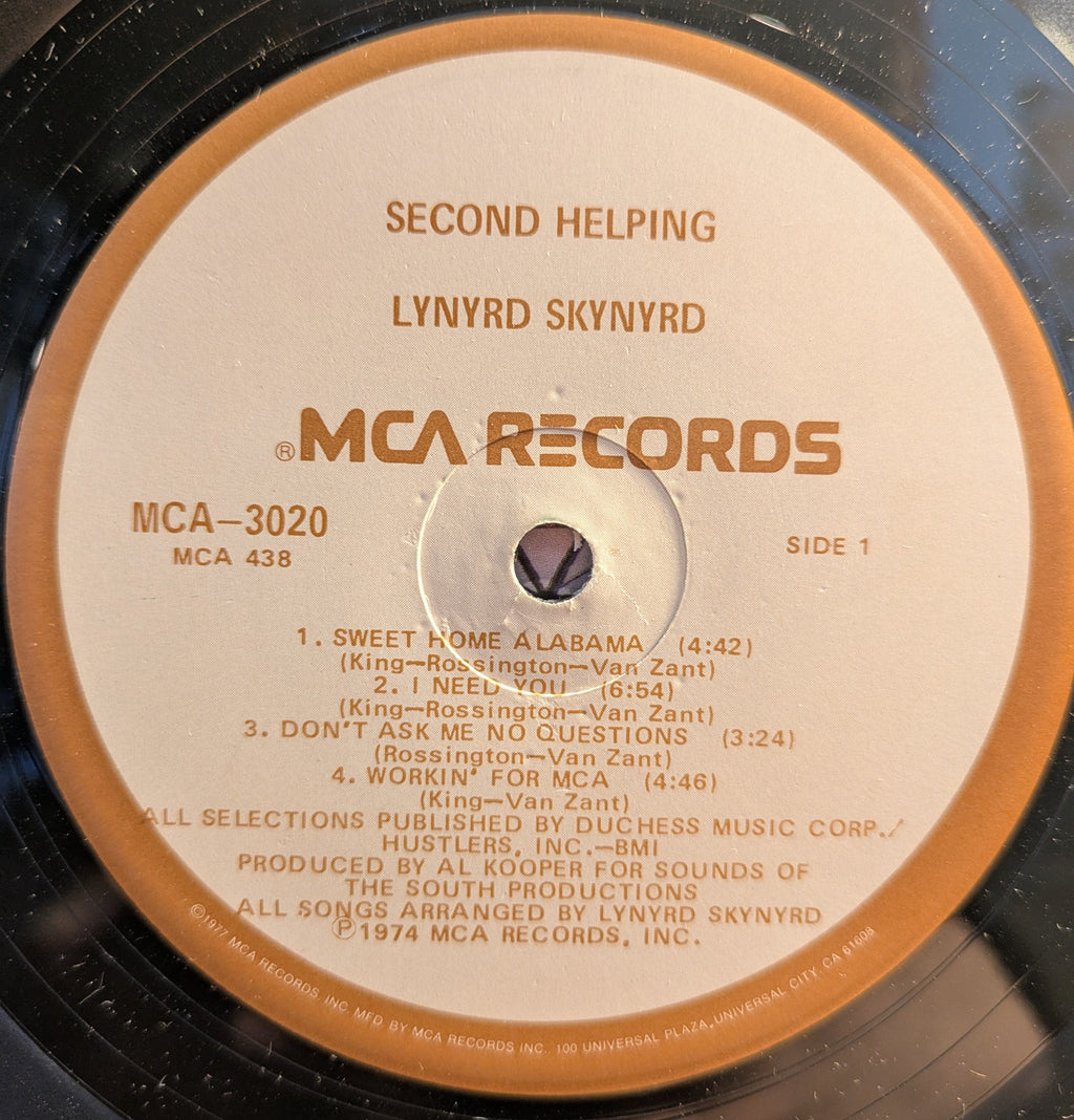 Lynyrd Skynyrd - Second Helping (VINYL) | Excellent+ (EX+) Excellent+ (EX+)