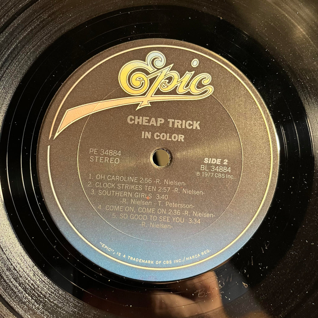 Cheap Trick - In Color | Excellent (EX) Near Mint (NM)