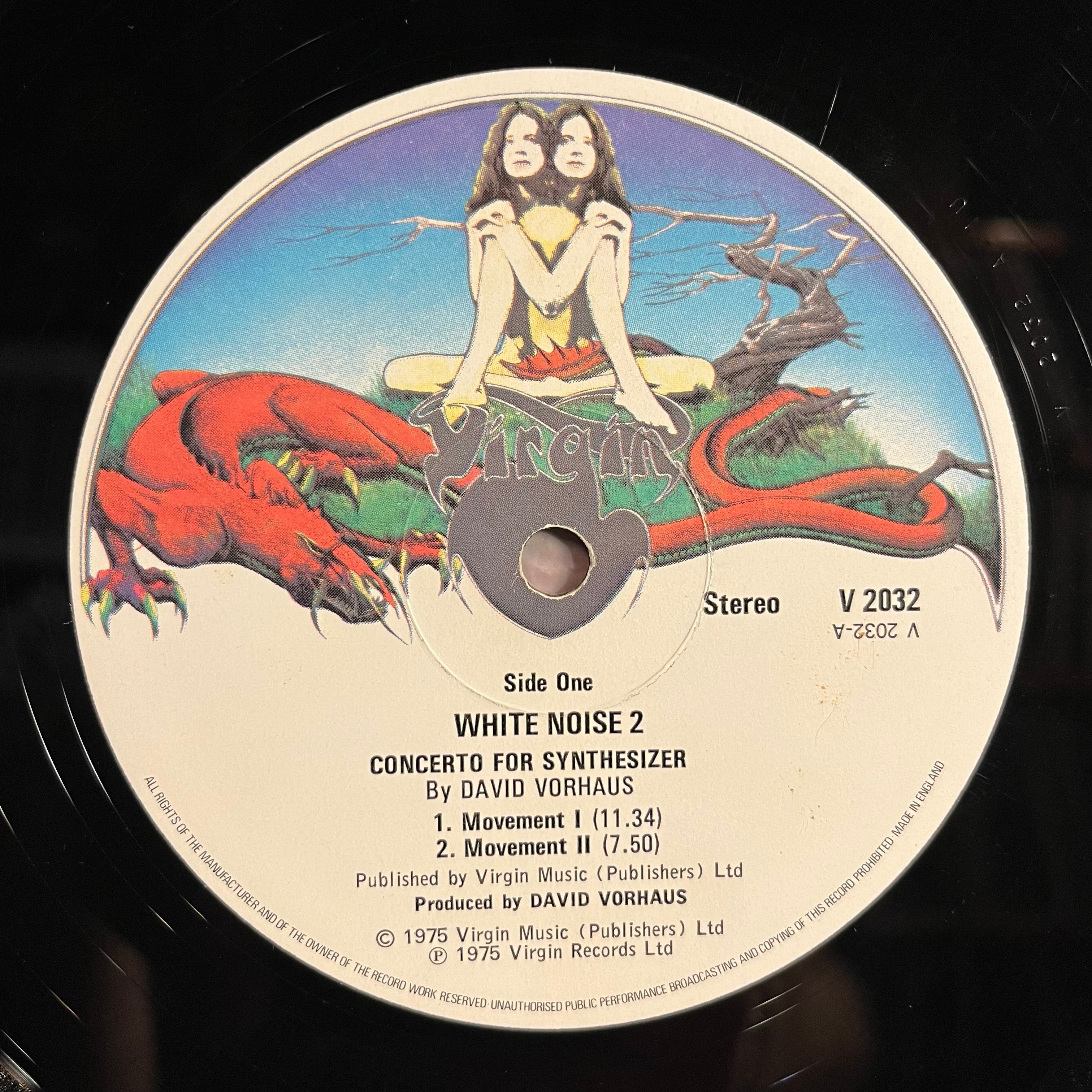 White Noise - Concerto For Synthesizer | Excellent (EX) Excellent (EX)