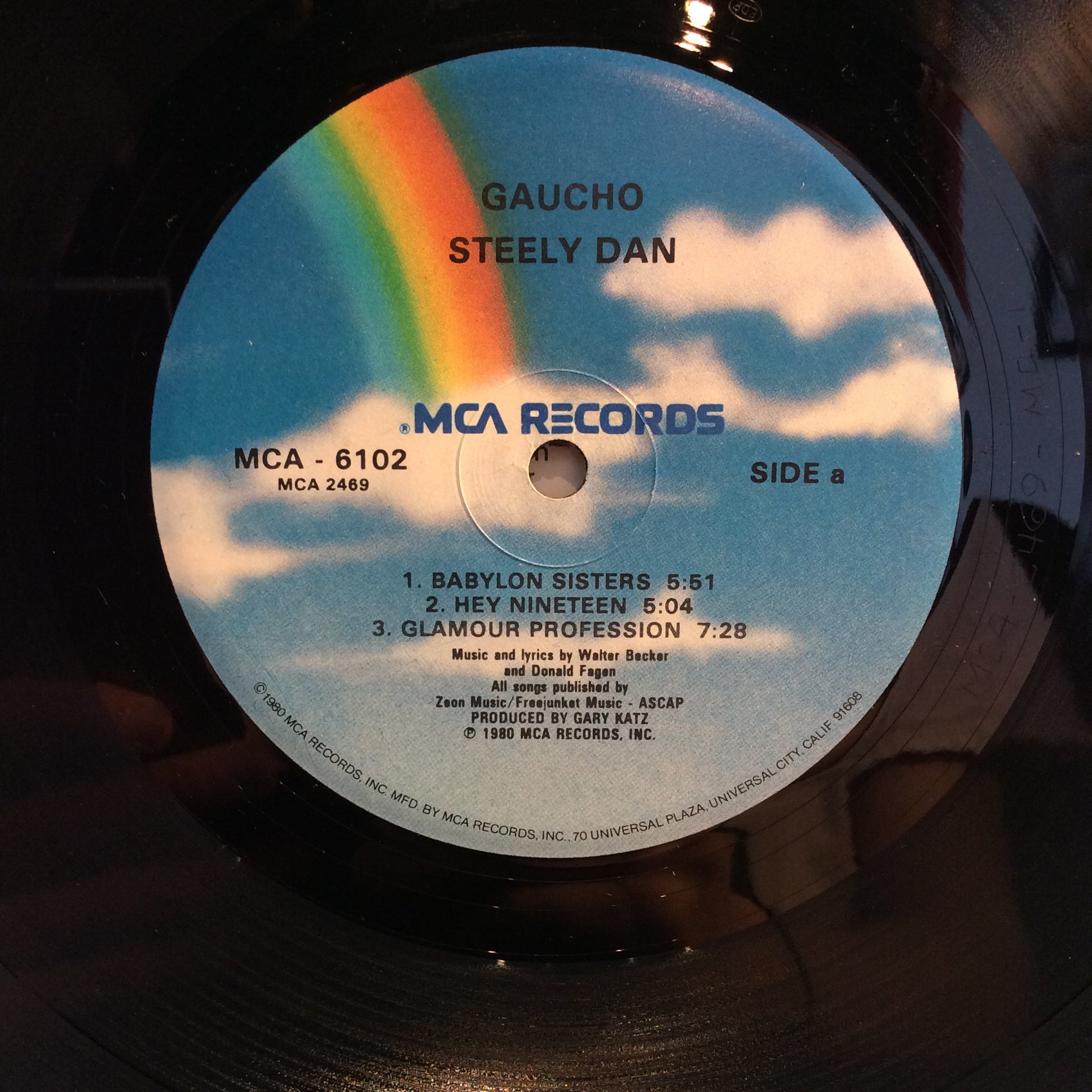 Steely Dan - Gaucho (VINYL) | Excellent+ (EX+) Very Good Plus Plus (VG++)