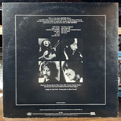 The Beatles - Let It Be (VINYL) | Excellent+ (EX+) Very Good Plus Plus (VG++)