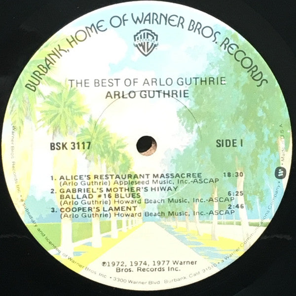 Arlo Guthrie - The Best Of Arlo Guthrie (VINYL) | Excellent (EX) Excellent+ (EX+)