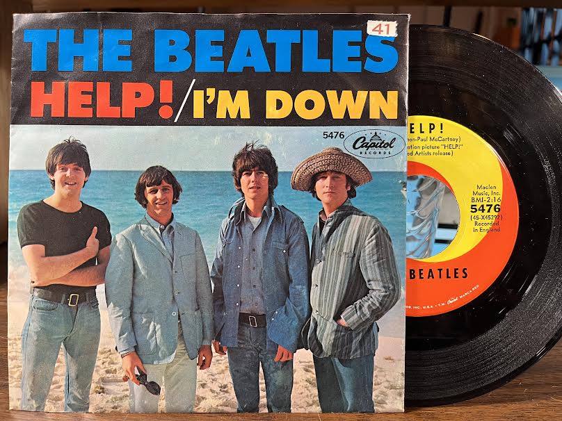 The Beatles - Help! / I’m Down (7" VINYL) | Excellent (EX)