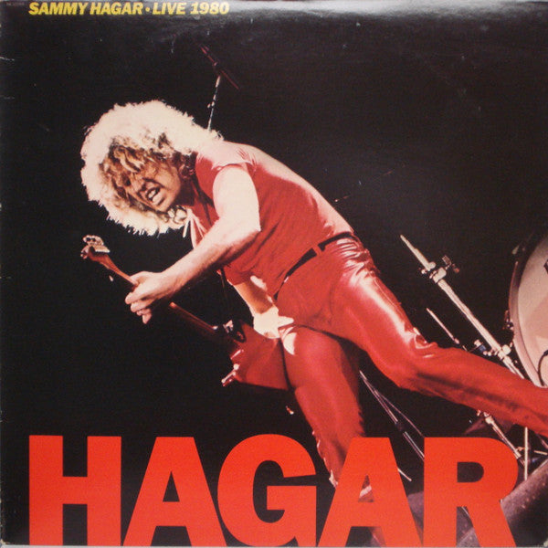 Sammy Hagar - Live 1980 | Excellent (EX) Very Good Plus (VG+)