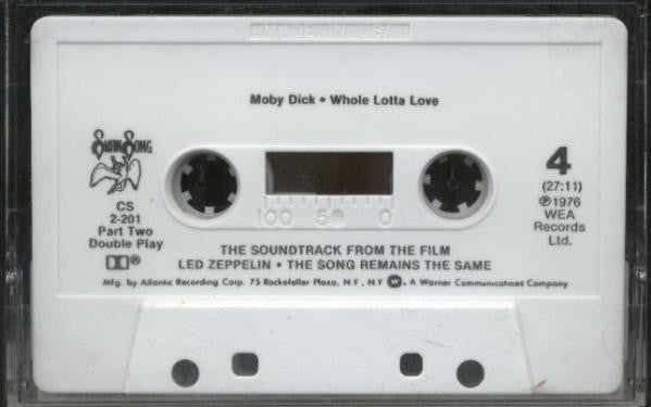 Led Zeppelin - The Soundtrack From The Film The Song Remains The Same (2XCASSETTE) | Excellent (EX) Excellent (EX)