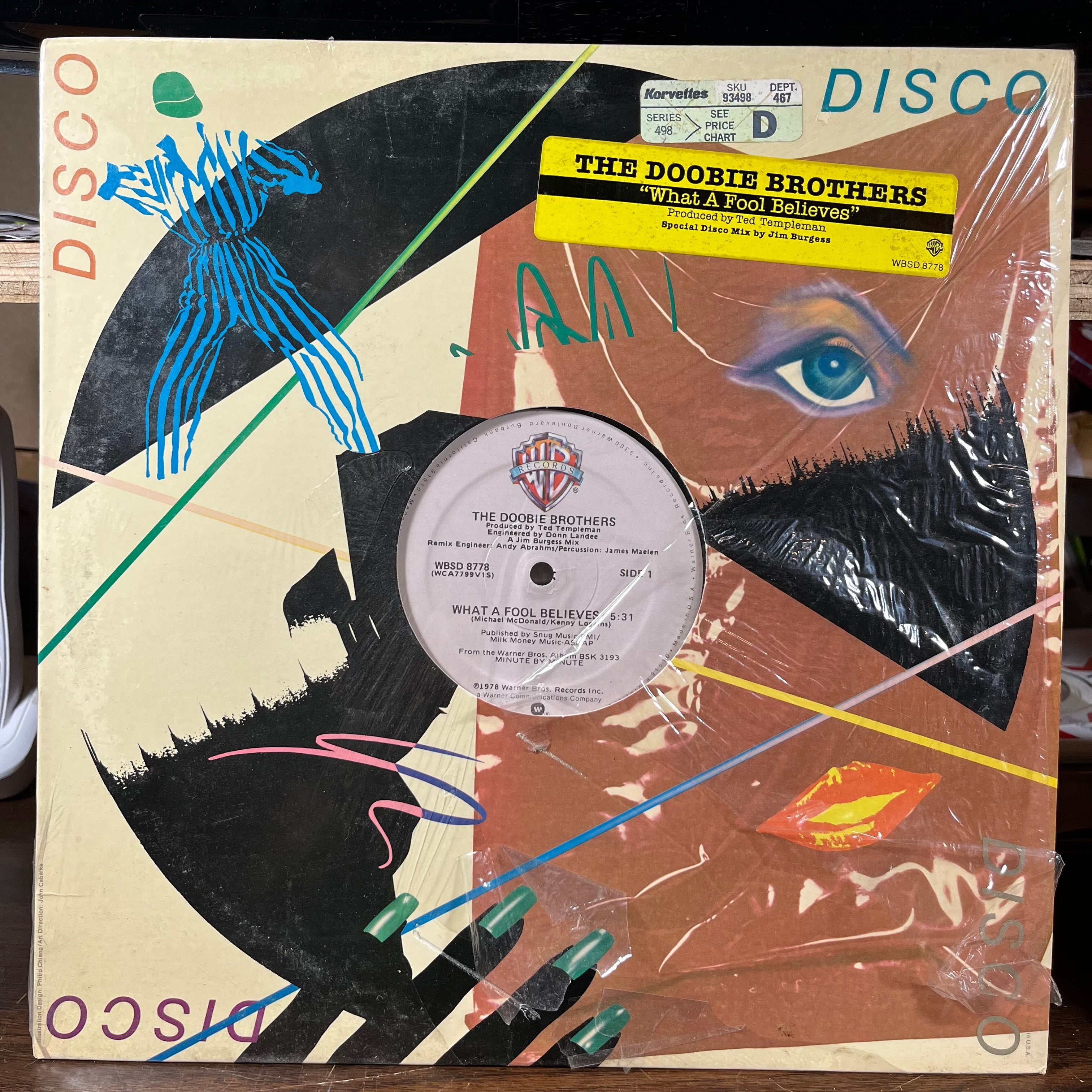 The Doobie Brothers - What A Fool Believes (VINYL) | Excellent (EX) Excellent+ (EX+)