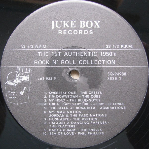 Various - The First Authentic 1950's Rock & Roll Collection *BOX* | Excellent (EX) Very Good Plus (VG+)